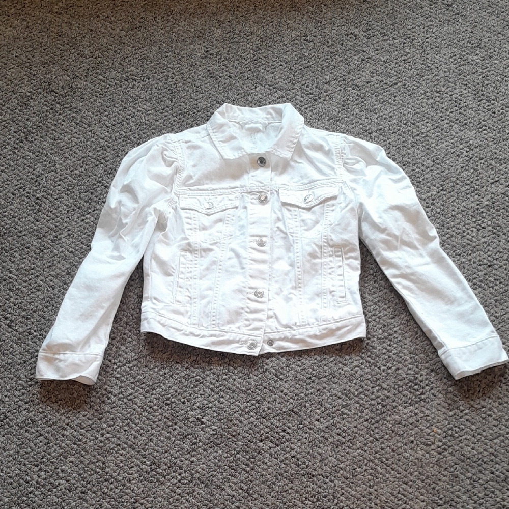 GAP White Denim Jacket for Kids
